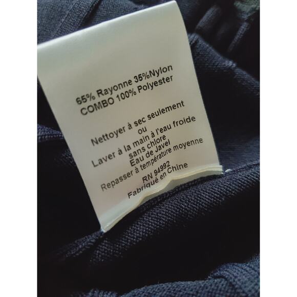 Jonathan Simkhai Blue Mock Neck Cutout  Accents Mini Dress M - Picture 11 of 14